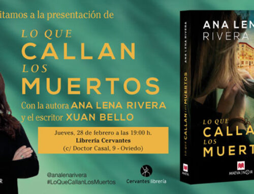 28/02/2019: OVIEDO. Presentación de Lo que callan los muertos.