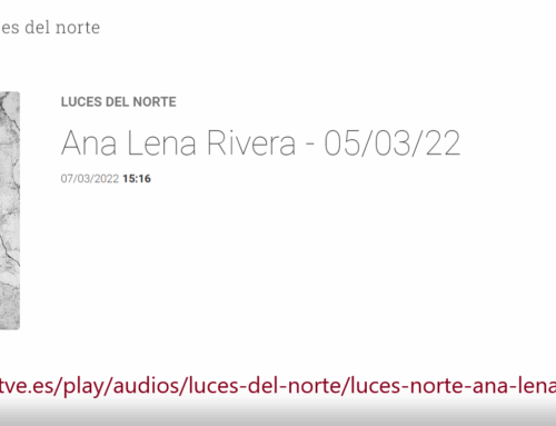 Ana Lena Rivera en RNE con Las Herederas de la Singer
